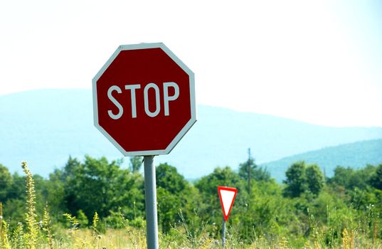 stop sign