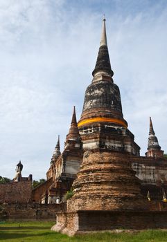 Ancient pagoda with religious values.