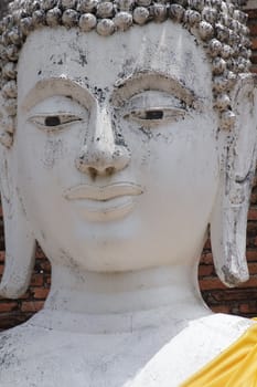 Buddha at Wat Yai Chai Mongkol Ayutthaya.