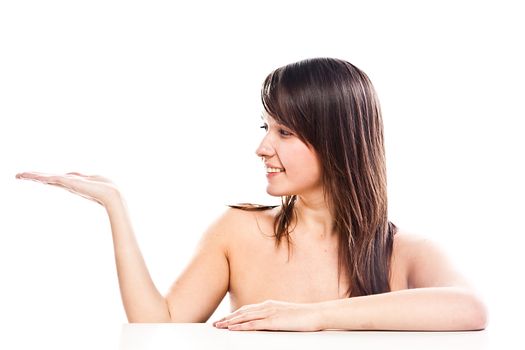 Image of a young and beautiful woman