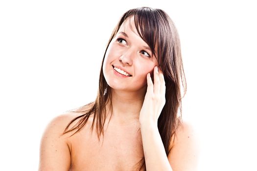 Image of a young and beautiful woman