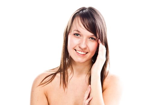 Image of a young and beautiful woman