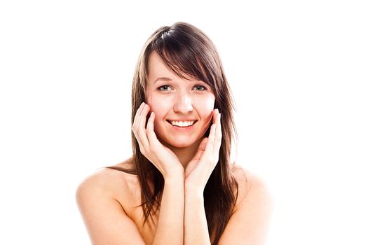 Image of a young and beautiful woman