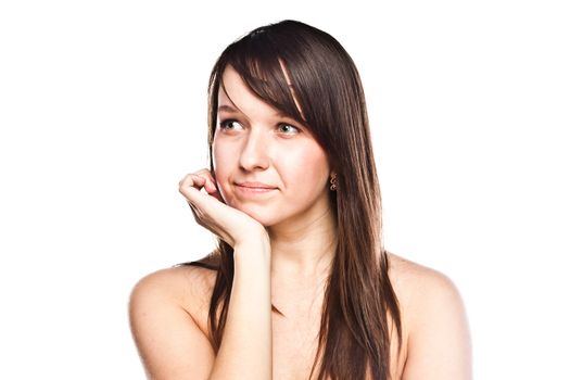 Image of a young and beautiful woman