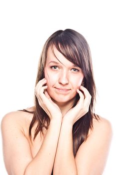 Image of a young and beautiful woman