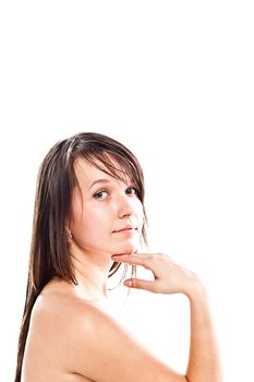 Image of a young and beautiful woman