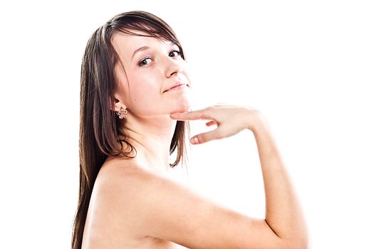 Image of a young and beautiful woman