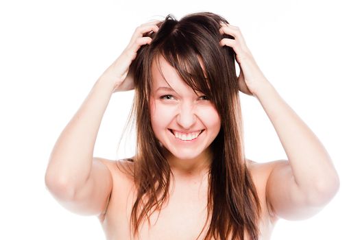 Image of a young and beautiful woman