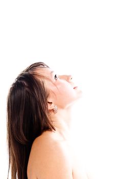 Image of a young and beautiful woman
