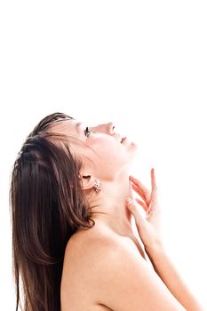 Image of a young and beautiful woman