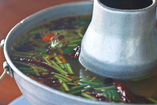Tom Yum is a spicy Thai food