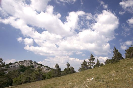 Mountain Crimea in Ukraine