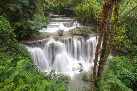 Huay Mae Khamin Four Level, Kanchanaburi Province, Thailand