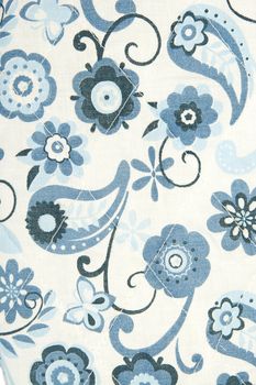 Seamless vintage wallpaper with floral ornament