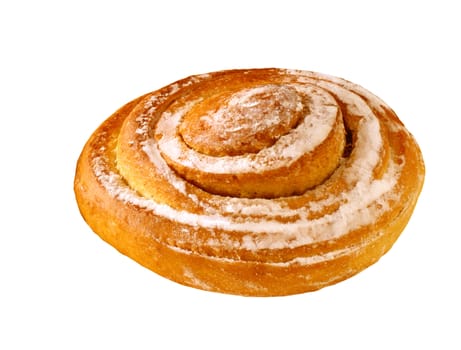 Sweet buns isolated