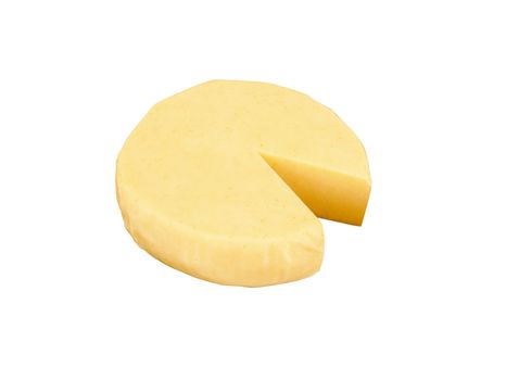 One wheel round cheese