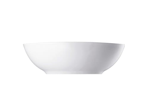 White bowl isolated on white background