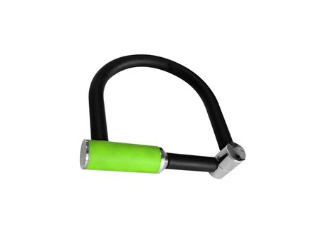 Bike locker isolated