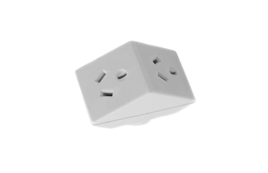 Phone plug tee isolated