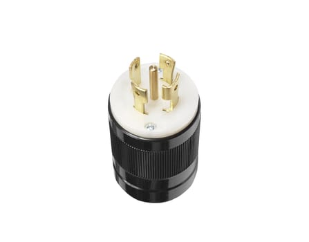 Electric plug isolated