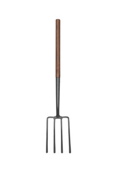 garden fork isolated on white