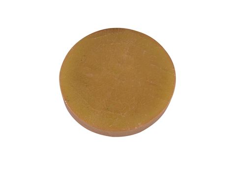 Natural soap isolated on white