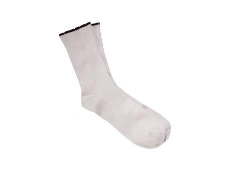 a white pair of sock