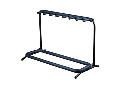 bicycle parking stand isolated on white