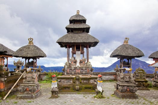 Baliness Style Temple in Bali Indonesia
