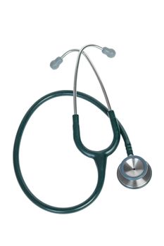 stethoscope isolated on white