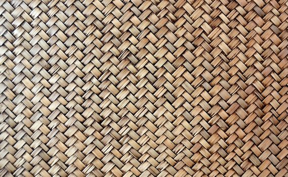 Texture of bamboo weave, can be used for background 