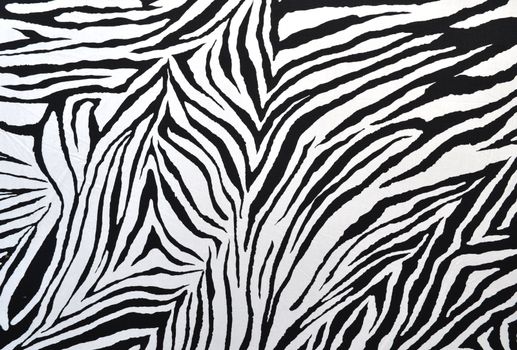 texture of zebra style fabric