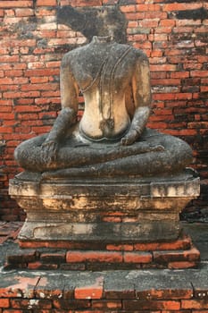 Buddha Ruins at Ayutthaya