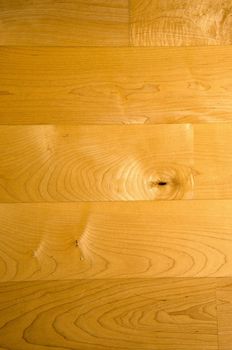 Wooden floorboard fragment. Canadian maple tree product.