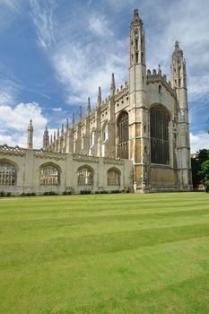 Front of kings college Cambridge