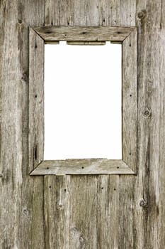 An image of a nice old wooden frame
