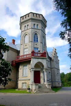 The castle in the central Estonia.. Vasalemma