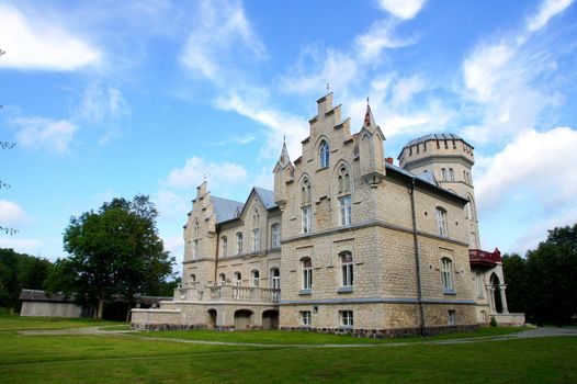 The castle in the central Estonia.. Vasalemma