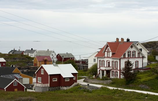 Bjornsund an idyllic Norwegian coastal village