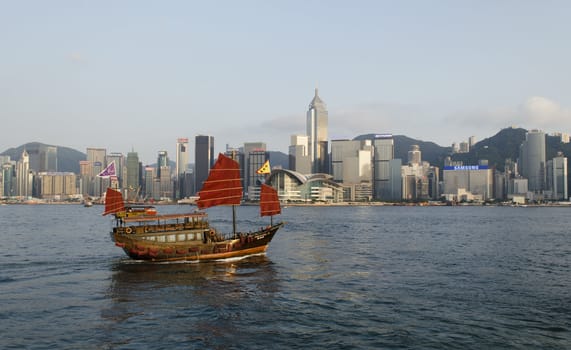 bumpboat of hongkong
