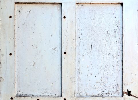 Rustic Background - old painted double frame.