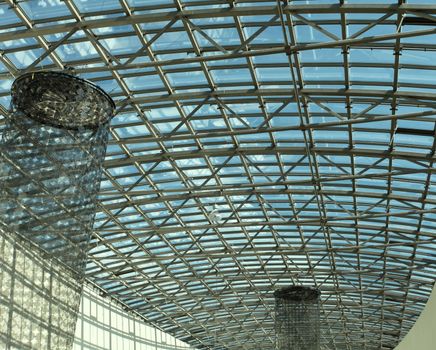 The modern architecture interior architectural detail
