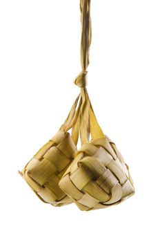 Ketupat or packed rice is a type of dumpling.