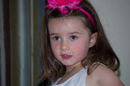 Beautiful child posing