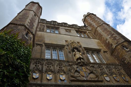 Front of St John's College Cambridge