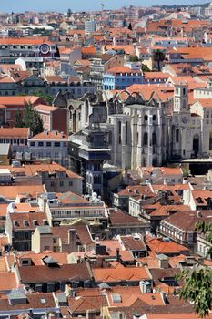 
Lisbon panorama, Portugal � buildings, roofs, churches