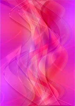 simple abstract background of magneta curve lines