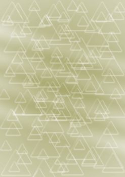 Abstract background consisting of set of shining triangles