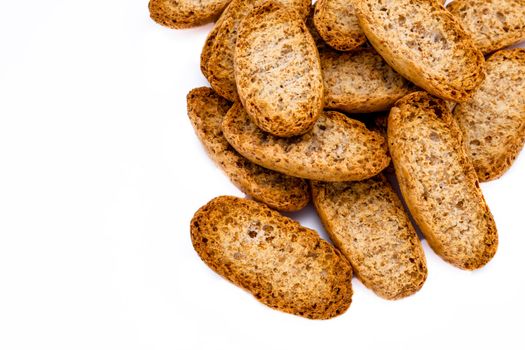 Lots of toasted bread
