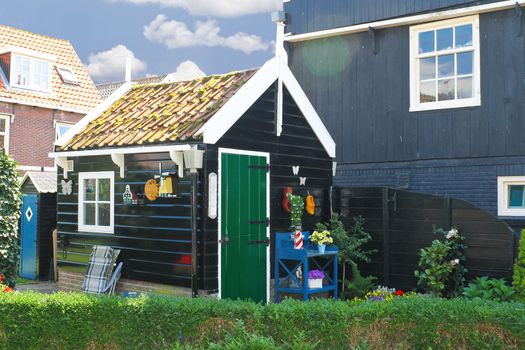 Gift shop on the island of Marken. Netherlands